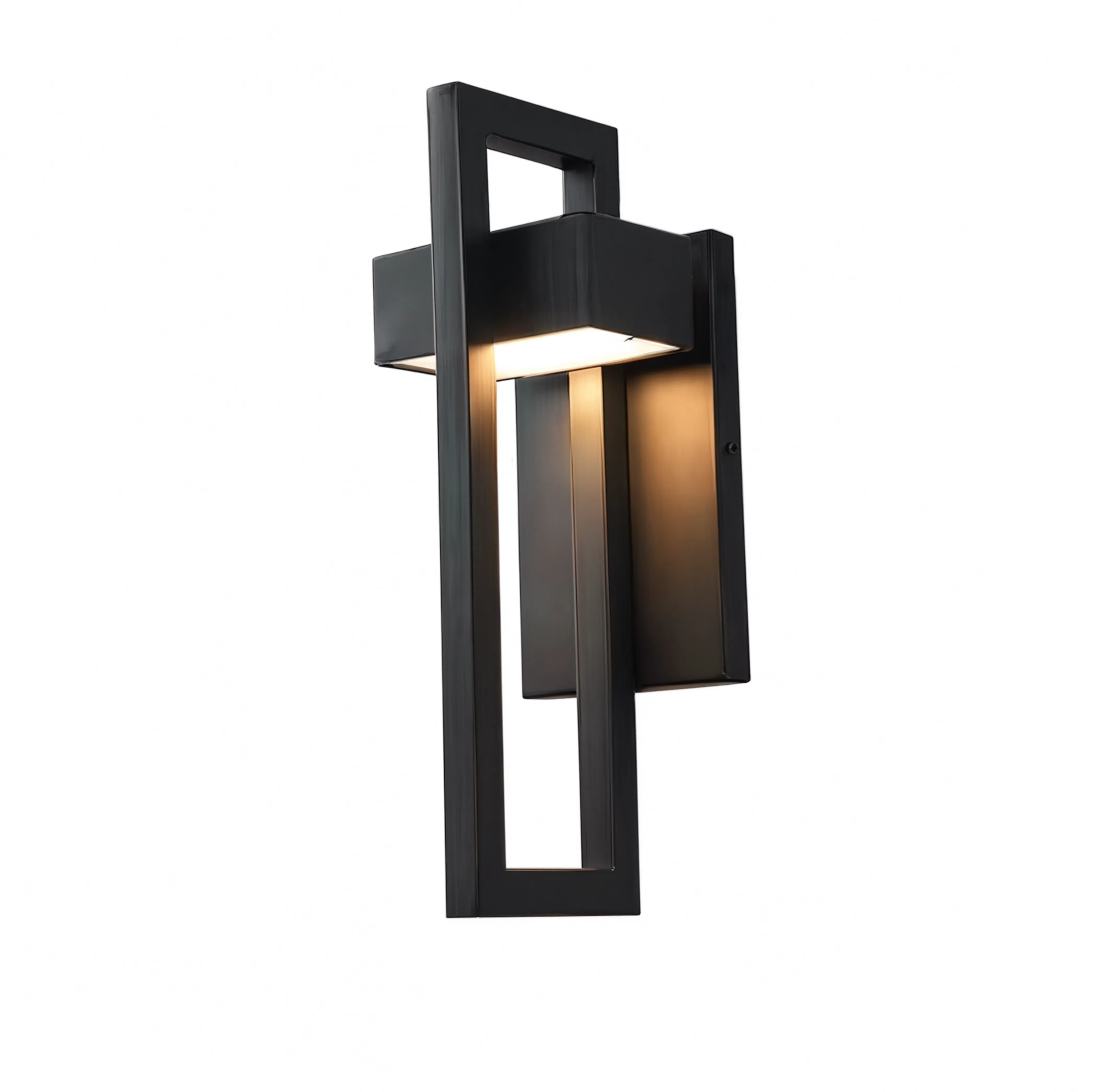 Applique Murale Extérieure LED Aluminium Noir | Framo
