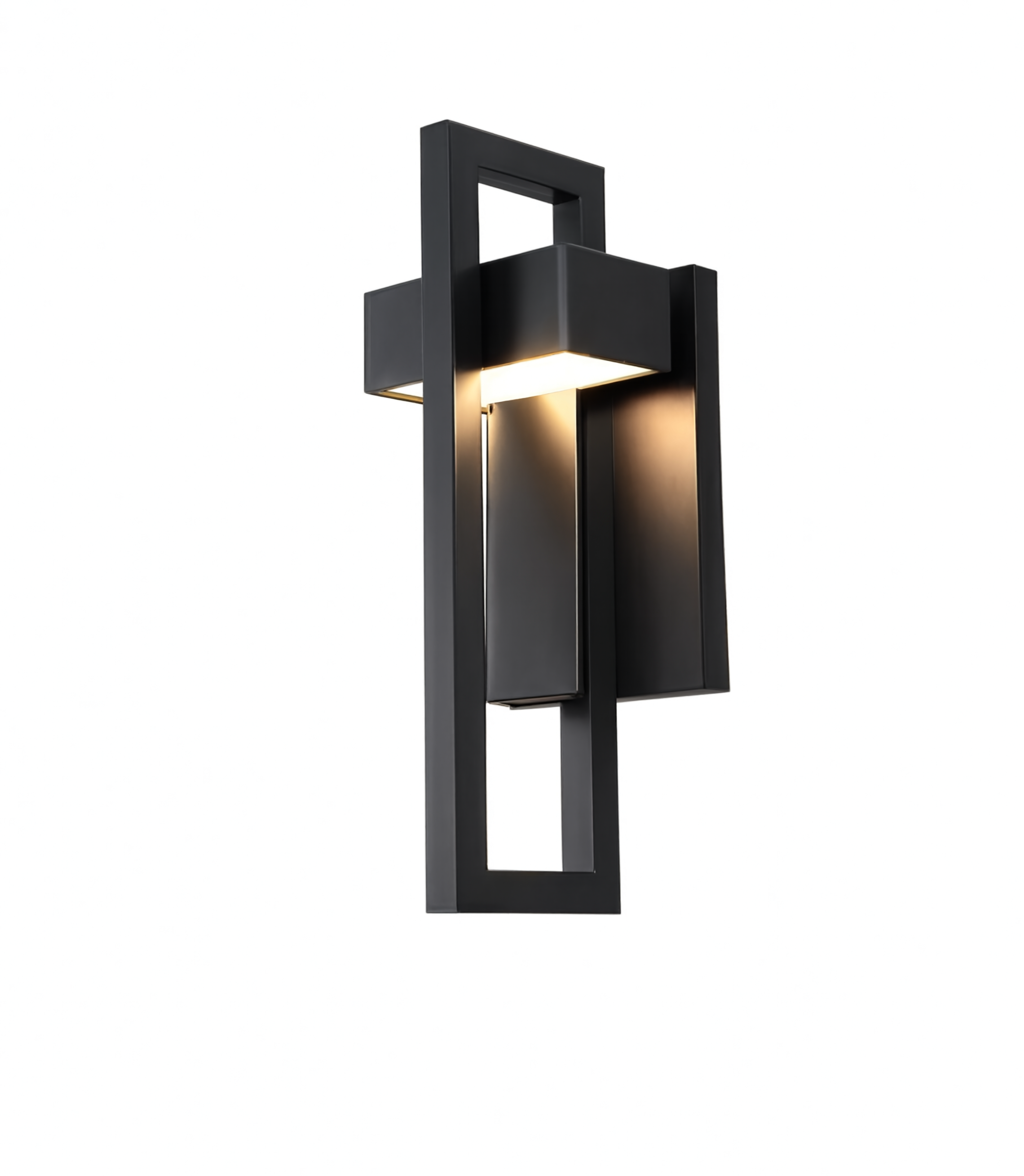 Applique Murale Extérieure LED Aluminium Noir | Framo
